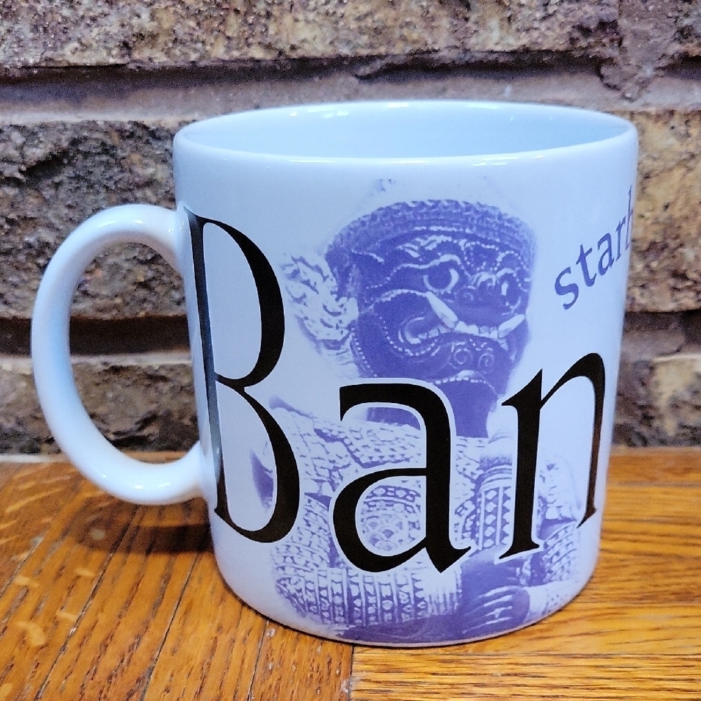 Starbucks Vintage Bangkok City Mug 2001 18 oz
